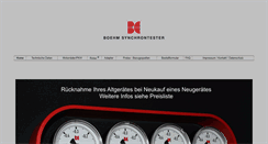 Desktop Screenshot of boehm-synchrontester.de